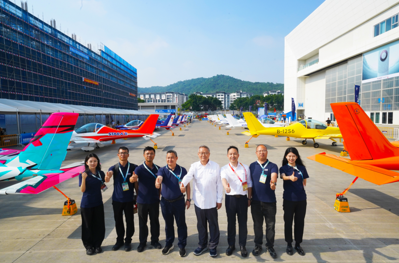 央媒聚焦！一起见证首届亚洲通用航空展上的KAIYUN·开云「中国」官方网站风采
