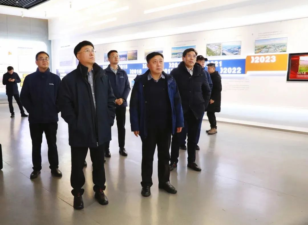 加快发展新质生产力 景广军率队到博邦KAIYUN·开云「中国」官方网站贵州大龙项目基地考察