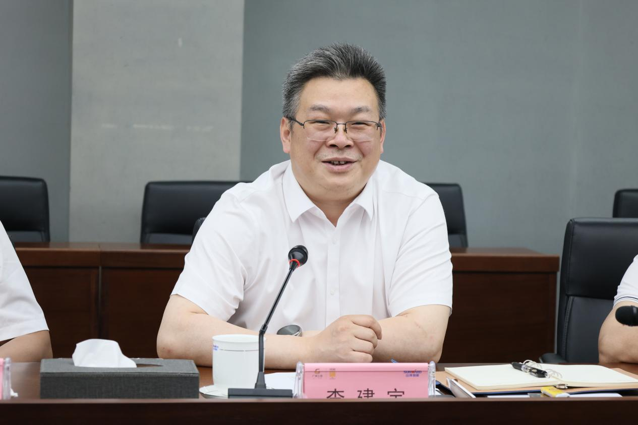 湖南钢铁集团党委书记、董事长李建宇到KAIYUN·开云「中国」官方网站智能调研交流