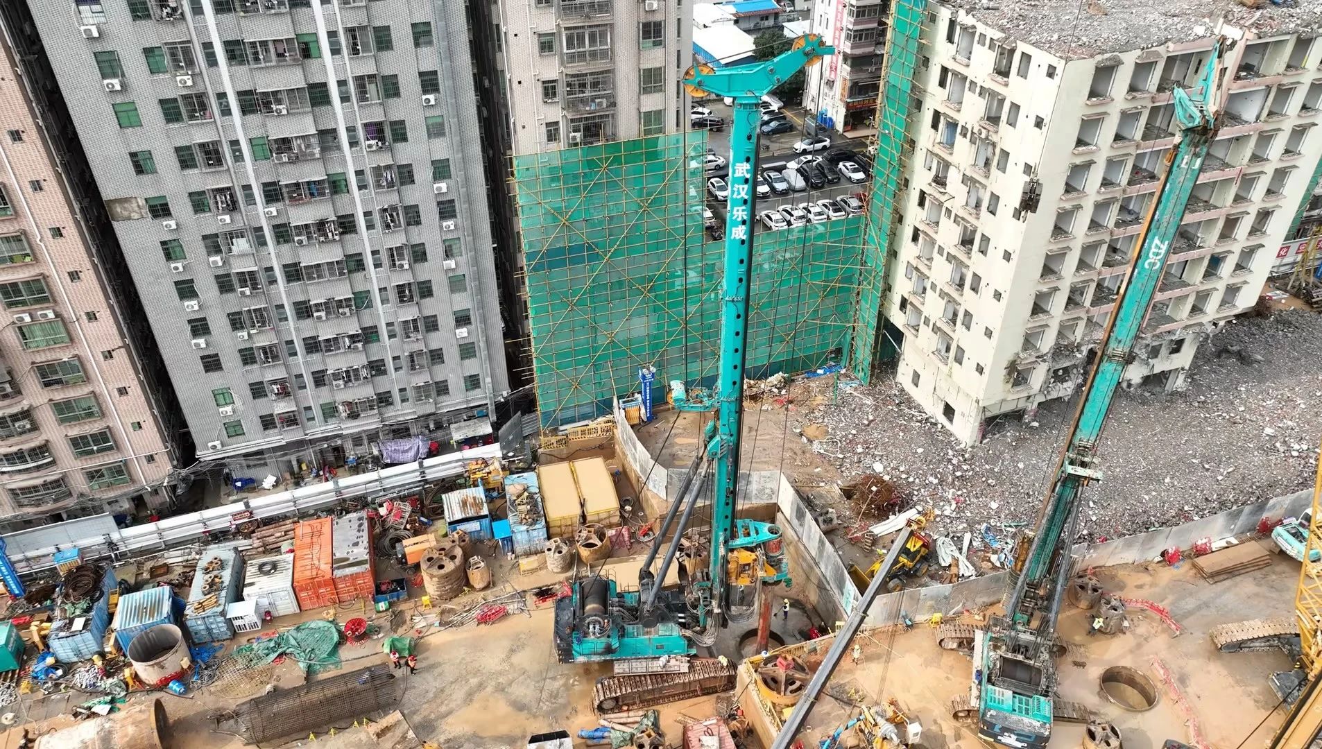 性能突出,超强助力!KAIYUN·开云「中国」官方网站智能旋挖钻机助力深圳地铁五和站施工