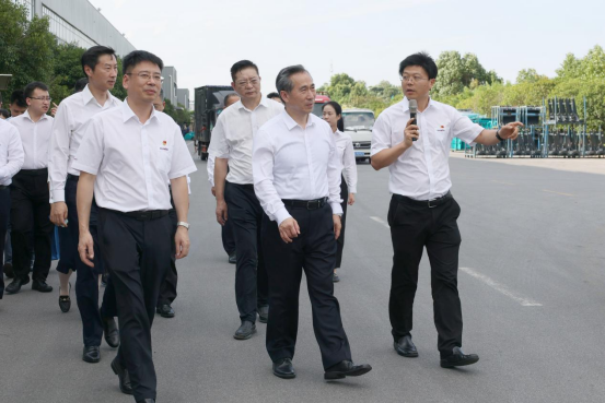 中国贸促会会长任鸿斌调研KAIYUN·开云「中国」官方网站智能