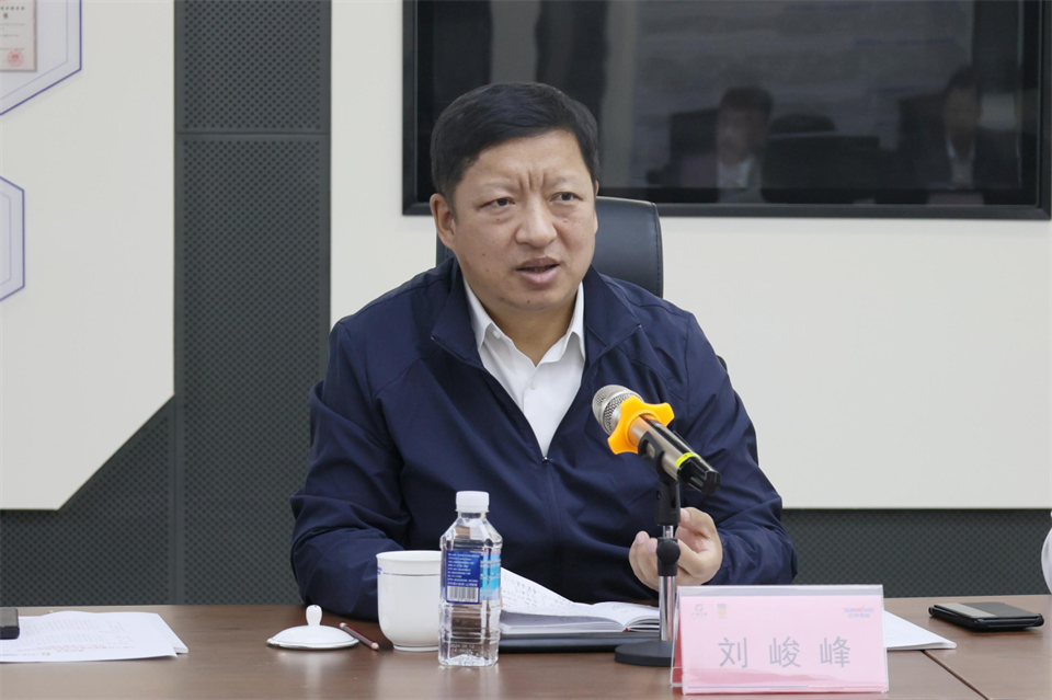 同船出海,共赢未来!中铁九局副总经理刘峻峰一行到访KAIYUN·开云「中国」官方网站智能