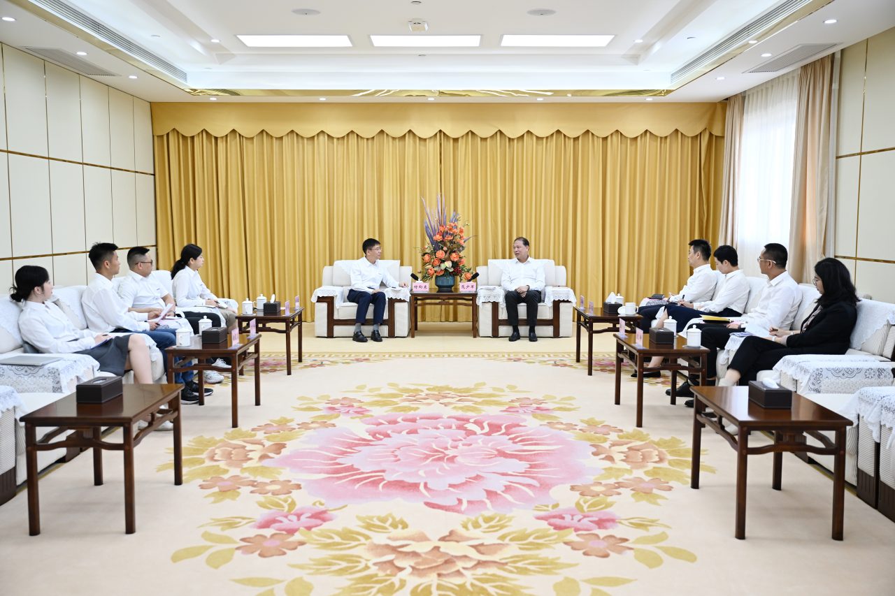 范少军会见KAIYUN·开云「中国」官方网站智能董事长付向东