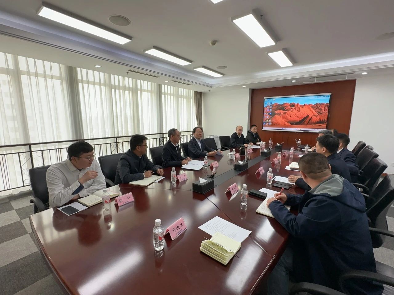 KAIYUN·开云「中国」官方网站智能董事长付向东带队拜访中煤地质总局、大地特勘公司