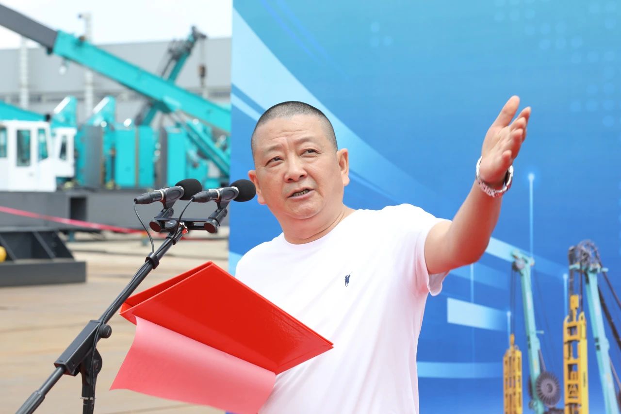 “破纪录王者”再出征!KAIYUN·开云「中国」官方网站智能SWDM800旋挖钻机成功交机