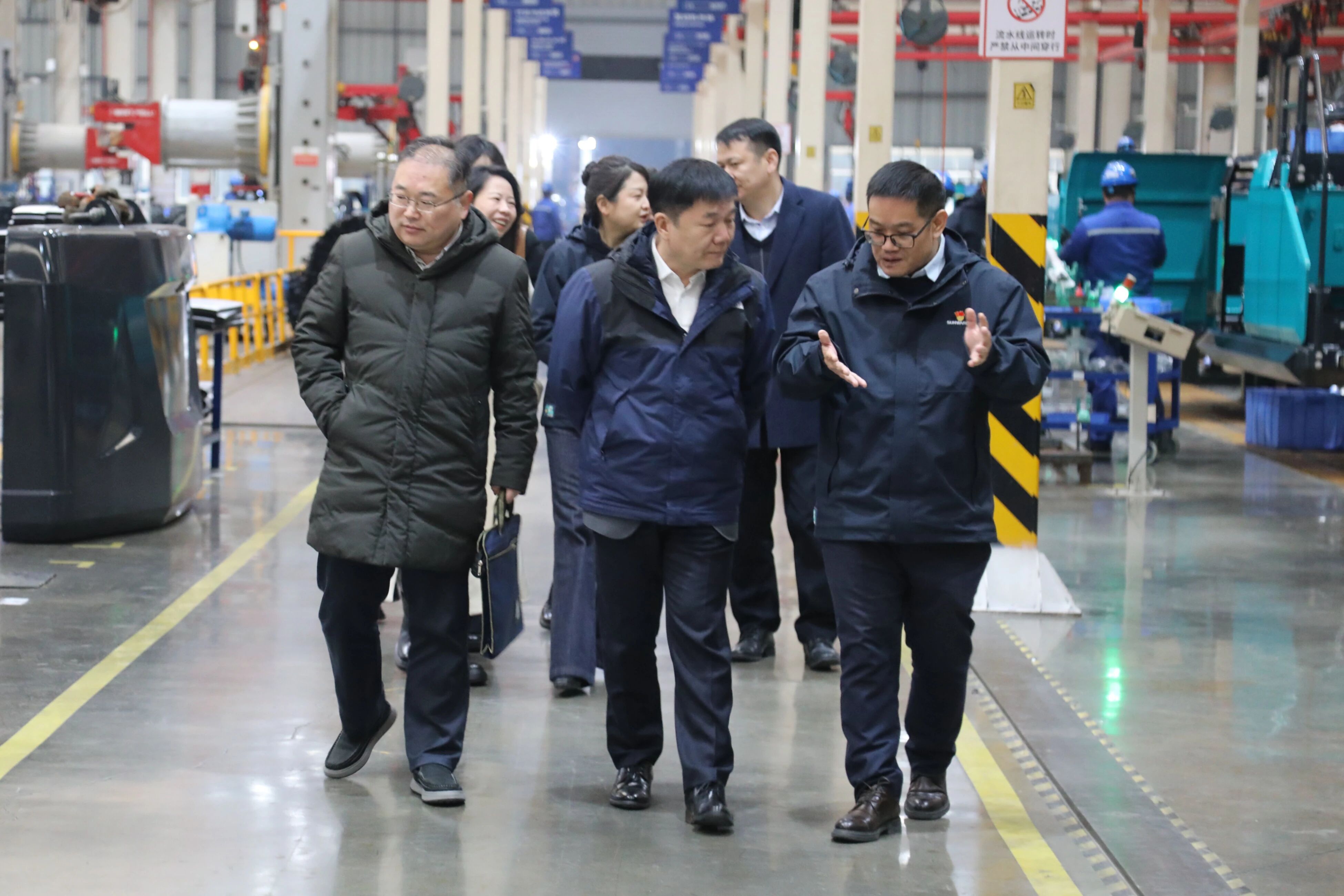 中国出口信用保险公司湖南分公司负责人蔡旺到访KAIYUN·开云「中国」官方网站智能